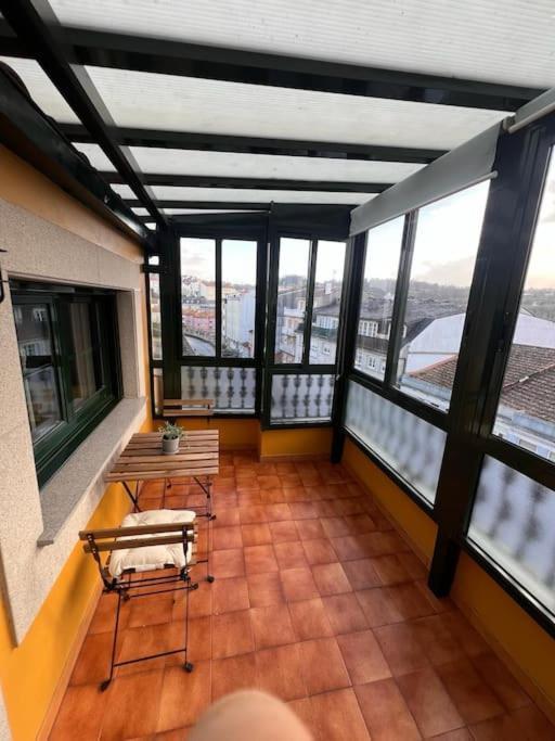 Villa Casa Con Terraza En El Casco Betanzos Esterno foto