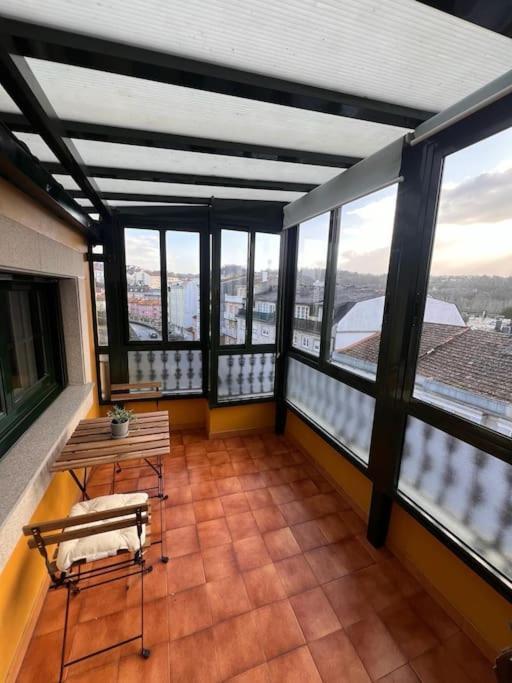 Villa Casa Con Terraza En El Casco Betanzos Esterno foto